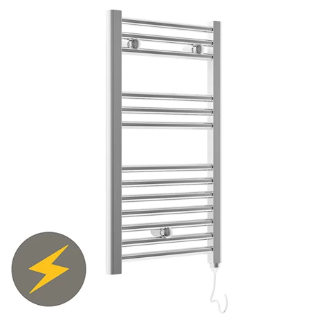 Best Pirce β¨ E-Diamond Electric Only Heated Towel Rail - W400mm x H720mm - Chrome - Straight π₯ 1 Best Pirce β¨ E-Diamond Electric Only Heated Towel Rail - W400mm x H720mm - Chrome - Straight π₯