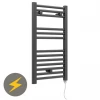 Brand new ❤️ E-Diamond Electric Only Heated Towel Rail - W400mm x H720mm - Anthracite - Straight ????