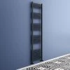 Best Pirce ❤️ Toreno Black W500 x H1800mm Heated Towel Rail ????