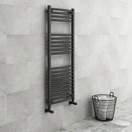 Cheapest β¨ Diamond Curved Heated Towel Rail - W500 x H1200mm - Anthracite π 1 Cheapest β¨ Diamond Curved Heated Towel Rail - W500 x H1200mm - Anthracite π