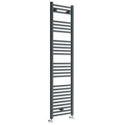 Discount 🤩 Diamond Heated Towel Rail - 400mm x 1600mm - Anthracite - Straight 👍