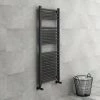 Best reviews of ✔️ Diamond Heated Towel Rail - W500 x H1200mm - Anthracite ✨