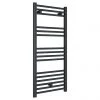 Flash Sale ???? Diamond Heated Towel Rail - W500 x H1000mm - Anthracite - Straight ????