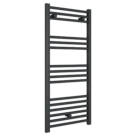 Flash Sale 𧨠Diamond Heated Towel Rail - W500 x H1000mm - Anthracite - Straight π₯° 1 Flash Sale 𧨠Diamond Heated Towel Rail - W500 x H1000mm - Anthracite - Straight π₯°