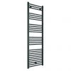 Discount 🌟 Diamond Heated Towel Rail - W500 x H1600mm - Anthracite - Straight 😉