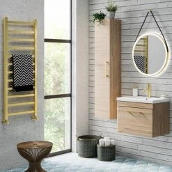 Deals π Arezzo Cube Brushed Brass 1200 x 500 Heated Towel Rail β¨ 9 Deals π Arezzo Cube Brushed Brass 1200 x 500 Heated Towel Rail β¨ -Ladder Towel Radiators Sales AZ125BBSQ d4 460