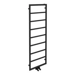 Budget π Arezzo Matt Black 1500 x 500 Ladder Heated Towel Rail π 5 Budget π Arezzo Matt Black 1500 x 500 Ladder Heated Towel Rail π -Ladder Towel Radiators Sales AZ15MB d4 460