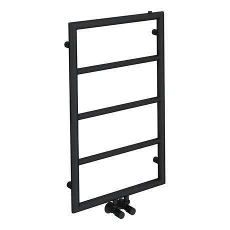 Outlet β€οΈ Arezzo Matt Black 800 x 500 Ladder Heated Towel Rail π 4 Outlet β€οΈ Arezzo Matt Black 800 x 500 Ladder Heated Towel Rail π - Image 4