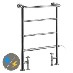 Flash Sale ⌛ Burlington Full Berkeley Traditional Radiator (inc. Valves + Electric Heating Kit) 😀