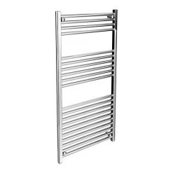 Cheap 👏 Diamond Heated Towel Rail - 600mm x 1200mm - Chrome - Straight 🥰