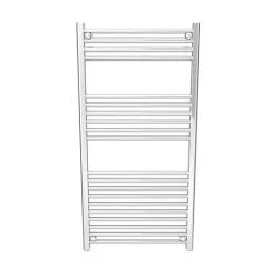 Cheap 👏 Diamond Heated Towel Rail - 600mm x 1200mm - Chrome - Straight 🥰 -Ladder Towel Radiators Sales COL002 d4 460