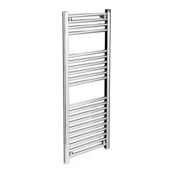 Hot Sale ✔️ Diamond Heated Towel Rail - W400 x H1200mm - Chrome - Straight 🎁