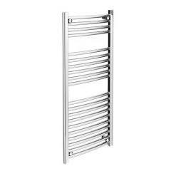 Cheapest β Diamond Curved Heated Towel Rail - W500 x H1200mm - Chrome π§¨
