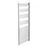 Hot Sale 🧨 Diamond Heated Towel Rail - W600 x H1800mm - Chrome - Straight 🧨