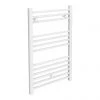 New 🤩 Diamond Heated Towel Rail - W500 x H800mm - White - Straight 🤩