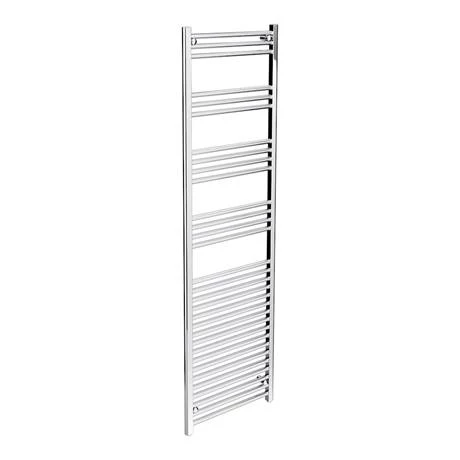 New ⌛ Diamond Heated Towel Rail - W500 x H1800mm - Chrome - Straight ✨ 2 New ⌛ Diamond Heated Towel Rail - W500 x H1800mm - Chrome - Straight ✨ - Image 2