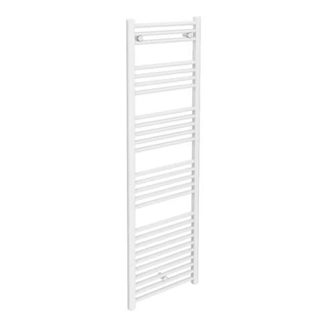 Cheap ✨ Diamond Heated Towel Rail - W500 x H1600mm - White - Straight ✔️ 2 Cheap ✨ Diamond Heated Towel Rail - W500 x H1600mm - White - Straight ✔️ - Image 2