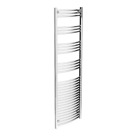 Hot Sale 𧨠Diamond Curved Heated Towel Rail - W500 x H1800mm - Chrome π 2 Hot Sale 𧨠Diamond Curved Heated Towel Rail - W500 x H1800mm - Chrome π - Image 2