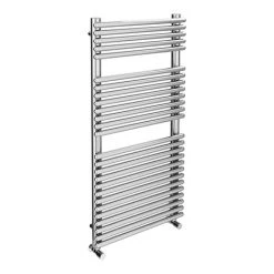 Buy 🤩 Luca Designer Heated Towel Rail 600 x 1190mm - Chrome 👏