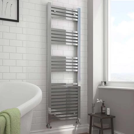 Outlet β€οΈ Cube 500 x 1420mm Heated Towel Rail (incl. Valves + Electric Heating Kit) π 2 Outlet β€οΈ Cube 500 x 1420mm Heated Towel Rail (incl. Valves + Electric Heating Kit) π - Image 2