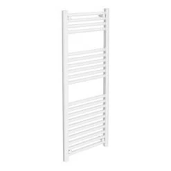 Best reviews of 🎉 Diamond Heated Towel Rail - W400 x H1200mm - White - Straight ⌛