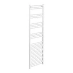 Buy ⌛ Diamond Heated Towel Rail - W500 x H1800mm - White - Straight ⌛
