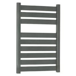 Buy 😀 Crosswater - Edge Flat Panel Towel Rail - Anthracite - 3 Size Options ⌛