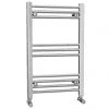 Cheapest ???? York Flat Heated Towel Rail - W600 x H800mm - Chrome ????