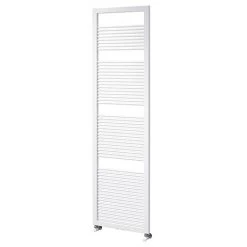 New 💯 Asquiths Mineral White H1800 x W500mm Round Tube Vertical Radiator - HEA0103 ✔️