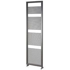 Flash Sale 😉 Asquiths Mineral Anthracite H1800 x W500mm Round Tube Vertical Radiator - HEA3104 ⌛