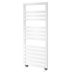 Cheapest 🥰 Asquiths Mineral White H1200 x W500mm Flat Tube Vertical Radiator - HEB0107 🛒