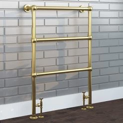 Outlet π Hamilton Traditional Vintage Gold 966 x 673 Floor Mounted Towel Rail β