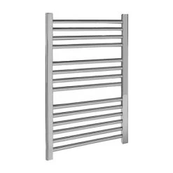 Flash Sale 🔥 Nuie 700 x 500mm Chrome Straight Ladder Rail - HK381 🎁