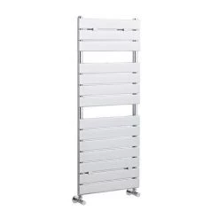 Hot Sale 🔥 Hudson Reed Flat Panel Designer Radiator 1213 x 500mm - Chrome - HL335 🔔