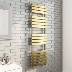 Wholesale ???? Arezzo Brushed Brass 1600 x 500 Heated Towel Rail ???? 7 Wholesale ???? Arezzo Brushed Brass 1600 x 500 Heated Towel Rail ???? -Ladder Towel Radiators Sales MIL16BB L 460