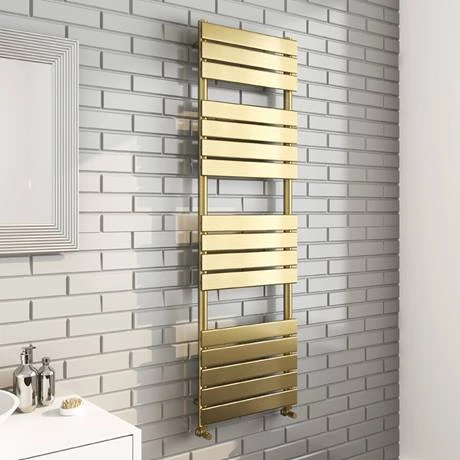 Wholesale ???? Arezzo Brushed Brass 1600 x 500 Heated Towel Rail ???? 4 Wholesale ???? Arezzo Brushed Brass 1600 x 500 Heated Towel Rail ???? - Image 4
