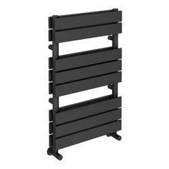 Best deal 🎉 Milan Anthracite 800 x 500mm Double Panel Heated Towel Rail 🔥