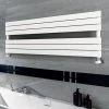 Deals ???? Milan Horizontal Heated Towel Rail - White (534 x 1200mm) ????