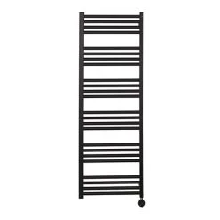 New 🔔 Crosswater MPRO 480 x 1380mm Electric Only Towel Rail - Matt Black - MP48X1380MBELEC 🛒