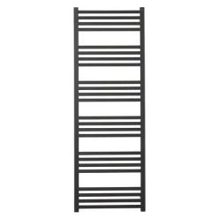 Buy π Crosswater MPRO 480 x 1380mm Heated Towel Rail - Matt Black - MP48X1380MB π 9 Buy π Crosswater MPRO 480 x 1380mm Heated Towel Rail - Matt Black - MP48X1380MB π -Ladder Towel Radiators Sales MP48X1380MB D1 460