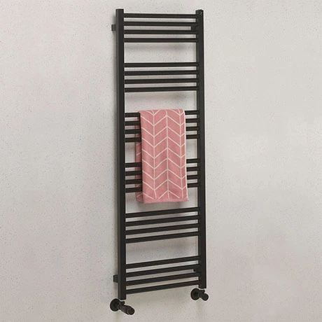 Buy π Crosswater MPRO 480 x 1380mm Heated Towel Rail - Matt Black - MP48X1380MB π 1 Buy π Crosswater MPRO 480 x 1380mm Heated Towel Rail - Matt Black - MP48X1380MB π