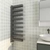 Wholesale ❤️ Milan Anthracite U-Shaped Heated Towel Rail - 1300 x 400mm 🔥