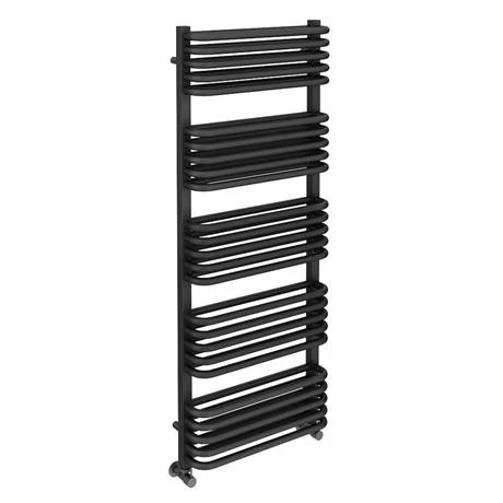 Top 10 π Monza 500 x 1269 Anthracite Designer D-Shaped Heated Towel Rail π 3 Top 10 π Monza 500 x 1269 Anthracite Designer D-Shaped Heated Towel Rail π - Image 3