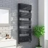 Top 10 ???? Monza 500 x 1269 Anthracite Designer D-Shaped Heated Towel Rail ????