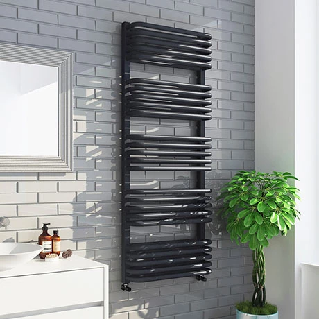 Top 10 π Monza 500 x 1269 Anthracite Designer D-Shaped Heated Towel Rail π 1 Top 10 π Monza 500 x 1269 Anthracite Designer D-Shaped Heated Towel Rail π