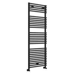 Budget π Monza Matt Black 1450 x 500 Round Bar Heated Towel Rail βοΈ 5 Budget π Monza Matt Black 1450 x 500 Round Bar Heated Towel Rail βοΈ -Ladder Towel Radiators Sales MZ15MB detail02 460