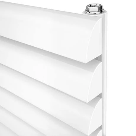Outlet π Monza 500 x 850mm Venetian Style White Designer Towel Rail β€οΈ 2 Outlet π Monza 500 x 850mm Venetian Style White Designer Towel Rail β€οΈ - Image 2