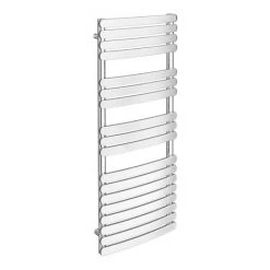 Coupon 😉 Murano Curved Heated Towel Rail H1200mm x W490mm Chrome 😉