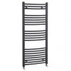Cheap 🥰 Nuie - Curved Ladder Towel Rail 500 x 1150mm - Anthracite - MTY104 ⭐