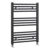 New ???? Nuie - Straight Ladder Towel Rail 700 x 500mm - Anthracite - MTY103 ????